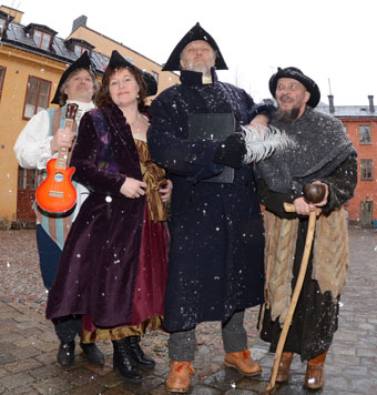 Mustaparta Ensemble Tukholmassa 2012